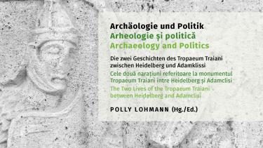 Zu sehen ist ein Bildausschnitt des Buchcovers „Achäologie und Politik“